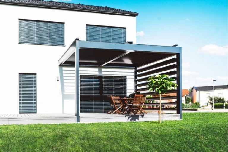 attached metal carport